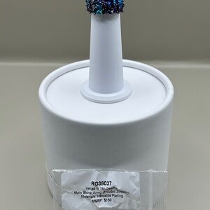 Veiled Illusions Blue and Silver Ring